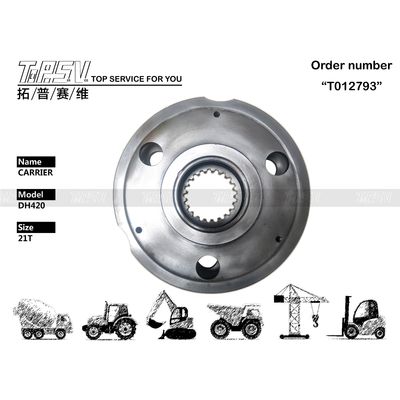 فولاد DH420-7 سفر 1 مرحله حامل گیر سیاره ای با موتور هیدرولیک