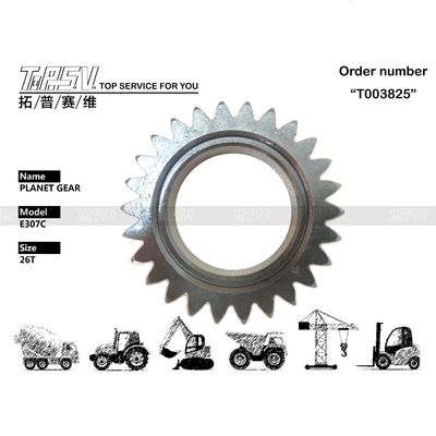 سطح درمان شده E307C Excavator Swing 1 مرحله گیربکس با بدن فولاد سیاه 171-9445