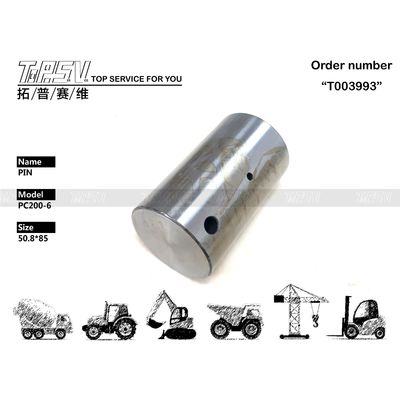 قدرت 20Y-26-21320 PC200-6 Excavator Swing 2Stage Pin Steel Black Color نصب آسان برای تعمیرات ماشین آلات