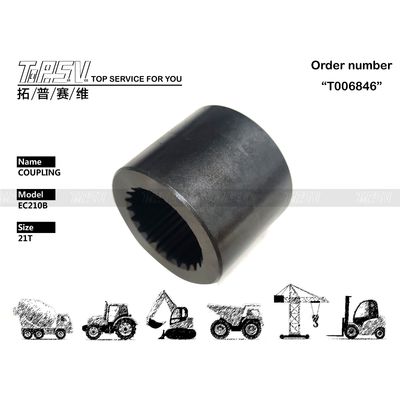 SA7117-30180 EC210B حفاری موتور هیدرولیک اتصال سیاه با فولاد