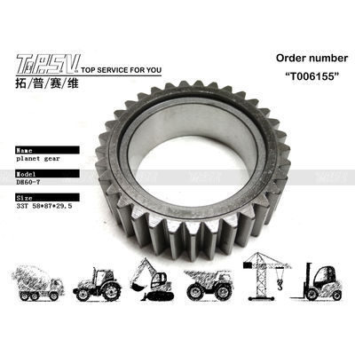 عملکرد انتقال قدرت 403-00130 R60-7 Excavator Travel 2 Stage Gear سیاره ای با مواد فولادی در سیاه