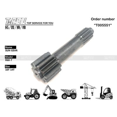 XKAY-00404 رنگ سیاه R60-7 Excavator سفر 1 مرحله Gear خورشیدی هیدرولیک موتور درایو سازگاری سازگار با حفاری های مختلف