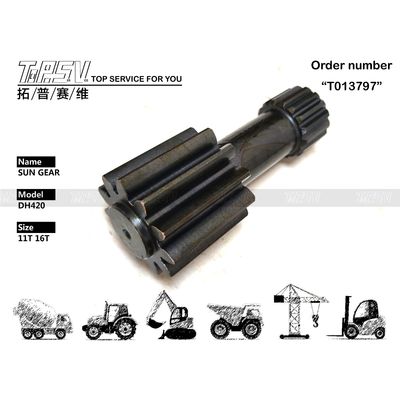 2101-7027A Reducer سیاره ای DH420-7 Excavator سفر 1 مرحله Gear خورشید Gear Reducer قطعات گیر برای سیستم انتقال Excavator