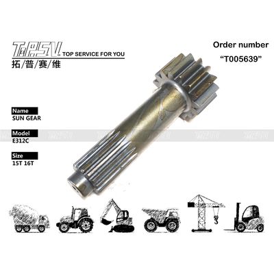 191-2624 E312C Excavator Travel 1 Stage Gear Gear با ظرفیت چرخش بالا