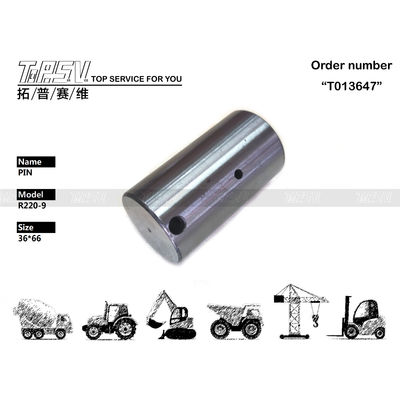 39Q6-42300 انتقال قدرت R220-9 Excavator Travel 1 Stage Gear Pin