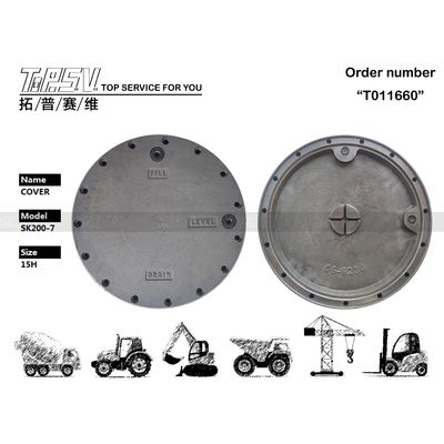 YN53D00008S001 موتور هیدرولیک SK200-7 Excavator Final Drive Cover Gear Box برای انتقال قدرت بهینه