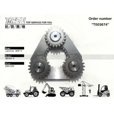 منشأ SK200-5 Excavator Swing 1 Stage Carrier Assy برای حفاری ها