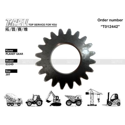 191-2675 Excavator Travel E324D قابل تنظیم 1 مرحله Planet Gear Motor برای عملیات Excavator Crawler در طراحی گرد