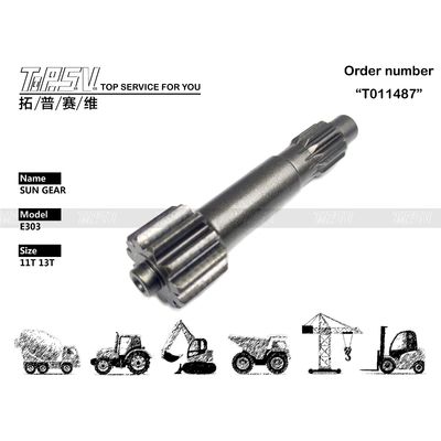 نصب بدون تلاش E303 Excavator سفر 1 مرحله ای Gear Gear Box برای تعمیرات ماشین آلات