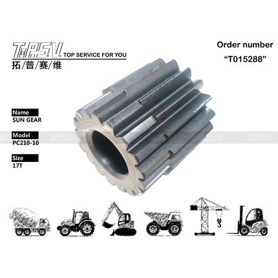 منشأ PC210-10 Excavator Travel 2 Stage Sun Gear برای ماشین آلات حفاری استفاده شده استفاده شده