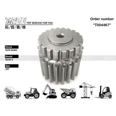 XKAQ-00011 نصب بدون تلاش R220-5 Excavator Swing 2 Stage Sun Gear Box برای عملکرد بهینه