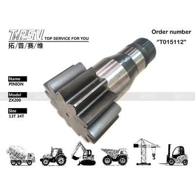 2044634 دوام بالا ZX200 Excavator Swing Pinion Air Conditioner قطعات برای مقاومت طولانی مدت در برابر فرسایش و ریزش