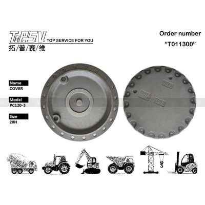 203-27-53232 دقت بالا PC120-5 پوشش محرک سفر حفاری برای نگهداری روغن آسان در عملیات سنگین
