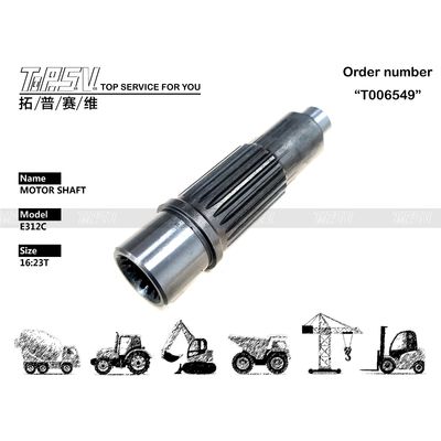 XJDG-00029 194-8280 دقت بالا E312C Excavator Travel Motor Shaft برای سیستم انتقال Excavator اندازه بسته بندی بستگی به نوع بسته بندی دارد