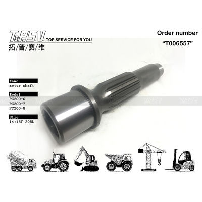 708-8F-32110 سازگار PC200-6 Excavator Final Drive Motor Shaft ایده آل برای ماشین آلات حفاری و مارک های مختلف