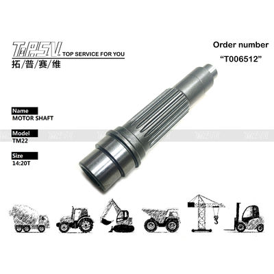 XKAH-01199 View Image Of R110-7 Excavator Travel Motor Shaft برای تکان دادن صاف