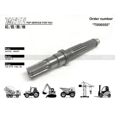 PH15V00012S102 دوام بالا دیگر SK55 Excavator Travel Motor Shaft برای ماشین آلات حفاری سنگین