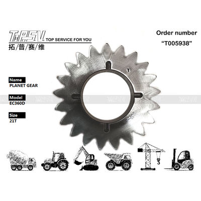 VOE14566421 در دسترس بودن EC290D Excavator Travel 2 مرحله تجهیزات سیاره ای با تکنیک جعل فولاد
