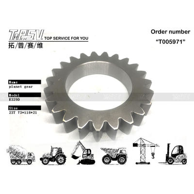169-5592 کیسه های مهر و موم بسته بندی حمل و نقل E325C Excavator Travel 2 stage Gear سیاره ای با بسته بندی بسته بندی نوع QTY و Gear Meshing