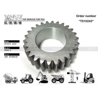 3054864 Powertrain EX60-2 Excavator Travel 2 Stage Planet Gear Box برای حمل و نقل آسان در کیسه های مهر و موم