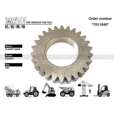 367-8365 نصب شبکه دنده ای دوامدار E320D2 Excavator Swing 1 Stage Planetary Gear Box Reducer نوع