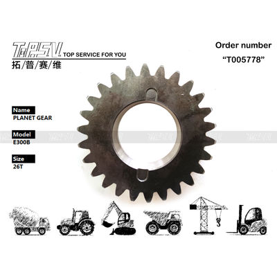 096-2960 سازگاری E300B Excavator Travel 2 Stage Planetary Gear با رنگ سیاه تصویر مشاهده
