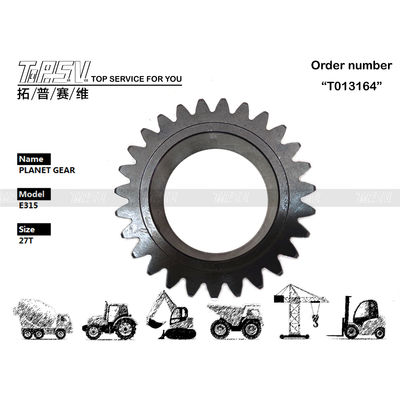 102-6513 سطح کم سر و صدا E315 Excavator Travel 3 Stage Planetary Gear Gear Meshing Installation مواد فولادی برای بازسازی حفاری