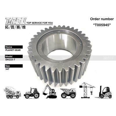 K9007393 DH215-9 سفر حفاری 2 مرحله قطعات سیاره ای قطعات ضروری برای شبکه گیری