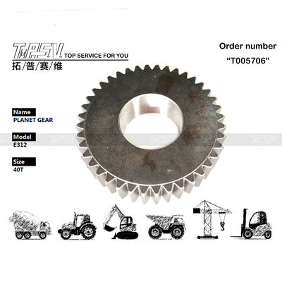 114-1523 نگهداری کم E312 Excavator Travel 1 مرحله Gear سیاره ای با درمان حرارتی و سطح کم سر و صدا