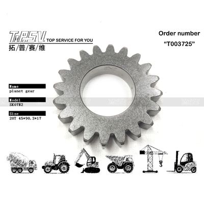سطح کم سر و صدا SK07N2 Excavator Swing 1 Stage Gear Planetary