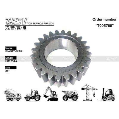 QTY HD1250-7 سفر حفاری 2 مرحله کاهش دهنده سیاره قطعات دنده تکنیک جعل