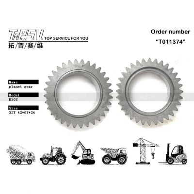نگهداری کم E303 Excavator Travel 2 مرحله Gear سیاره ای در سیاه دوام بالا