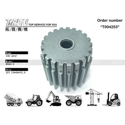 3051678 ماشین آلات حفاری دقت بالا EX60-2 Excavator Swing 2 Stage Sun Gear برای ماشین آلات حفاری