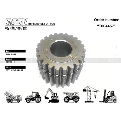 YN32W01006P1 هیدرولیک موتور درایو SK200-5 Excavator Swing 2 مرحله ای Sun Gear برای سیستم انتقال Excavator در فروشگاه های تعمیر ماشین آلات