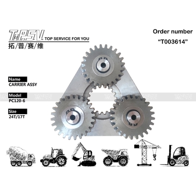 انرژی معدن سنگین وظیفه PC120-6 حفاری سوئیگ 1 مرحله حامل Assy تصویر مشاهده برای عملکرد بهینه