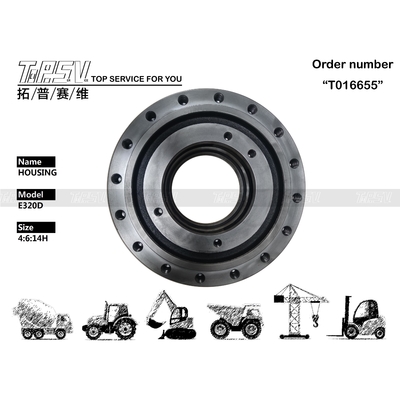 اندازه بسته بندی بستگی به نوع بسته بندی دارد E320D Excavator Travel Motor Housing پمپ قطعات با دوام بالا