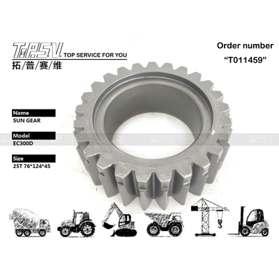VOE14599945 سازگاری EC300B Excavator Travel 2 Stage Sun Gear Drive Motor برای سیستم انتقال صاف حفاری