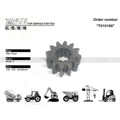 20N-60-31730 دقت بالا PC30 Excavator Travel 1 Sun Gear برای ساخت و ساز سنگین