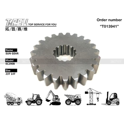 SA7117-38371 فولاد با دوام بالا EC290B Excavator Travel 1 Stage Sun Gear برای اندازه های سفارشی و ماندگار