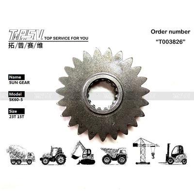 چرخ دنده خورشیدی مرحله 1 و آماده تحویل فوری برای بیل مکانیکی فولادی SK60-5 مدل YR32W00002S012