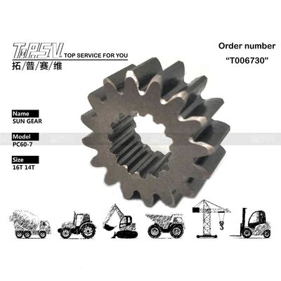 چرخ خورشیدی حرکت بیل مکانیکی PC60-7 با دوام بالا با موجودی و درایو موتور هیدرولیک