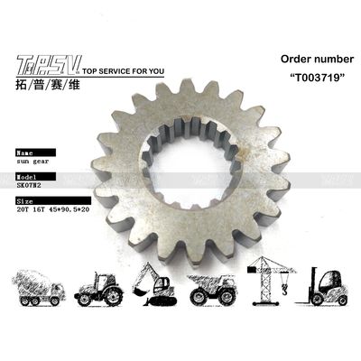 موتور هیدرولیک SK07N2 Excavator Swing 1 مرحله آفتاب Gear و آماده برای فوری
