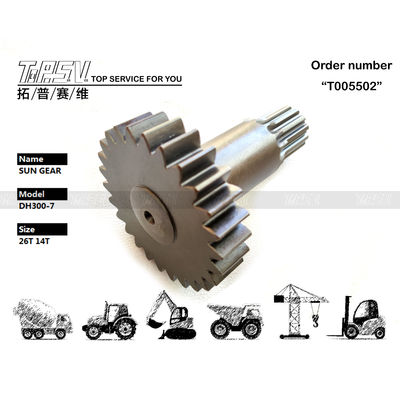 K9000802 نگهداری روغن دنده برای DH300-7 سفر حفاری مرحله 1 دنده های خورشیدی بستگی به اندازه و مدل های مختلف دارد