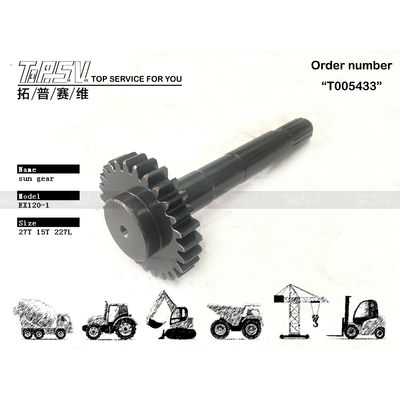 2025958 بستگی به اندازه دارد EX120-1 Excavator Travel 1 Stage قطعات گیر خورشید در سیاه برای دوام بالا