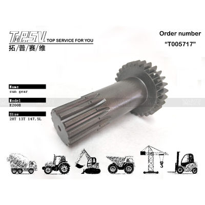 096-4319 بستگی به اندازه دارد E200B Excavator Travel 1 Stage قطعات موتور گیر خورشید برای سیستم انتقال سنگین و دقیق Excavator