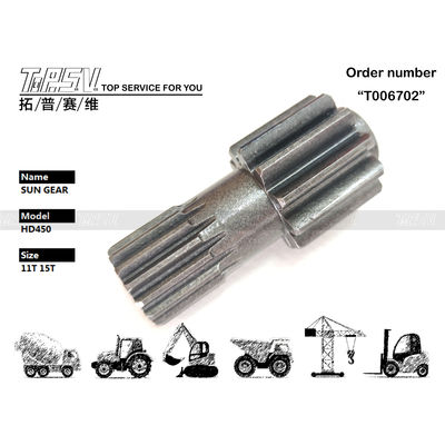 چرخ خورشیدی حرکت بیل مکانیکی HD450 برای مدل‌های مختلف بیل مکانیکی، سازگار با نگهداری روغن دنده در سیستم انتقال بیل مکانیکی