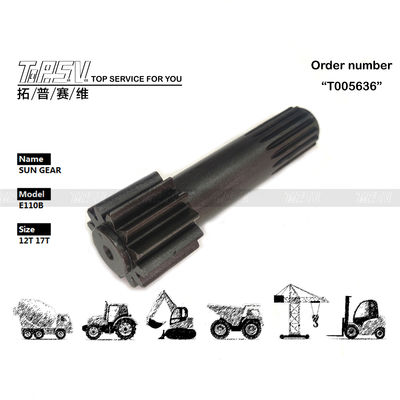 کاهنده سیاره ای SH265 بیل مکانیکی حرکت 1 مرحله ای چرخ خورشیدی برای راندمان بهینه در ماشین آلات سنگین