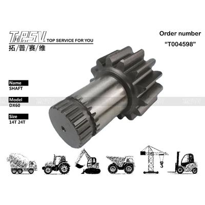 قطعات پینیون چرخش بیل مکانیکی فولادی DX60 و آماده برای حمل فوری