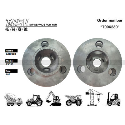 1022198 چرخ‌دنده درگیر ZX330 بیل مکانیکی سفر 3 مرحله‌ای حامل سیاره‌ای سازگار با برندها و مدل‌های بیل مکانیکی بسته‌بندی حمل و نقل کیسه مهر و موم شده برای اطمینان از عملکرد
