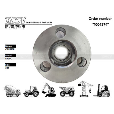 148-4637 E320C Excavator Swing 2 Stage Planetary Carrier قطعات ماندگار طراحی شده برای ماشین آلات حفاری و کاربردهای مختلف تجهیزات ساختمانی